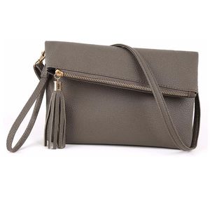 Leather crossbody purse